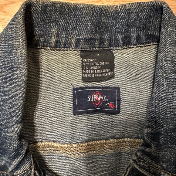 Hand Painted Artisanal Jean Jacket - Picture 6 of 6